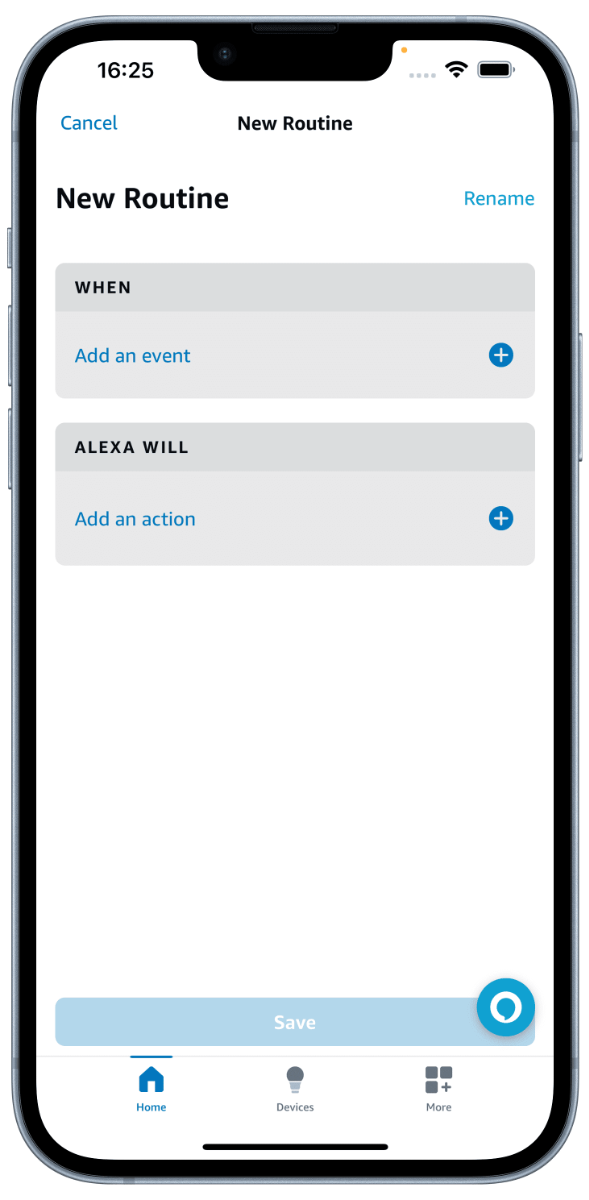 Alexa Routine erstellen in der Amazon Alexa App