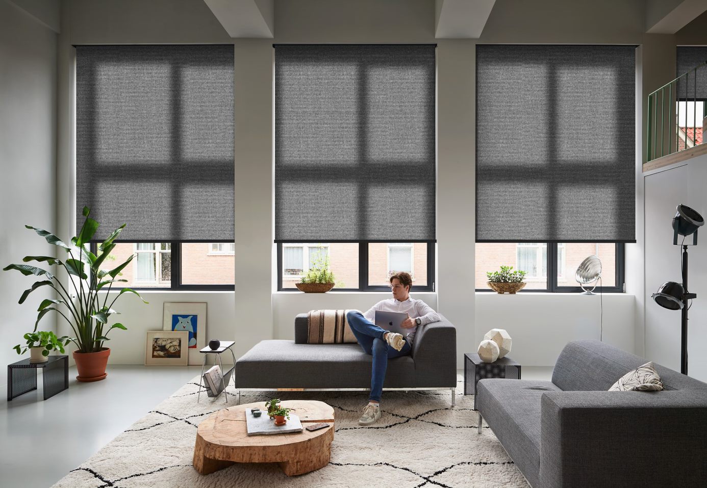 Smart Home Fensterdekoration