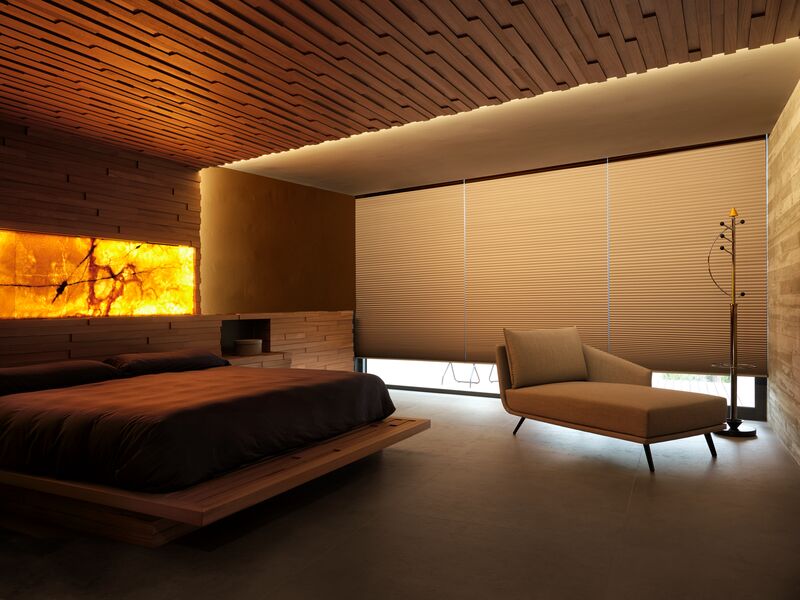 Plissee Schlafzimmer